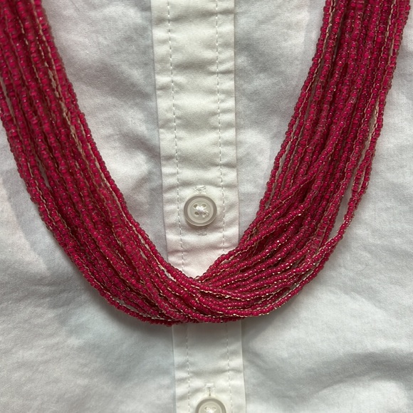 Fossil beaded statement necklace - Picture 9 of 12